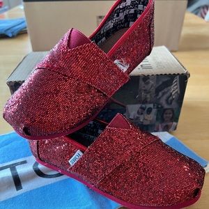 Tiny Toms Classics Red Glitters